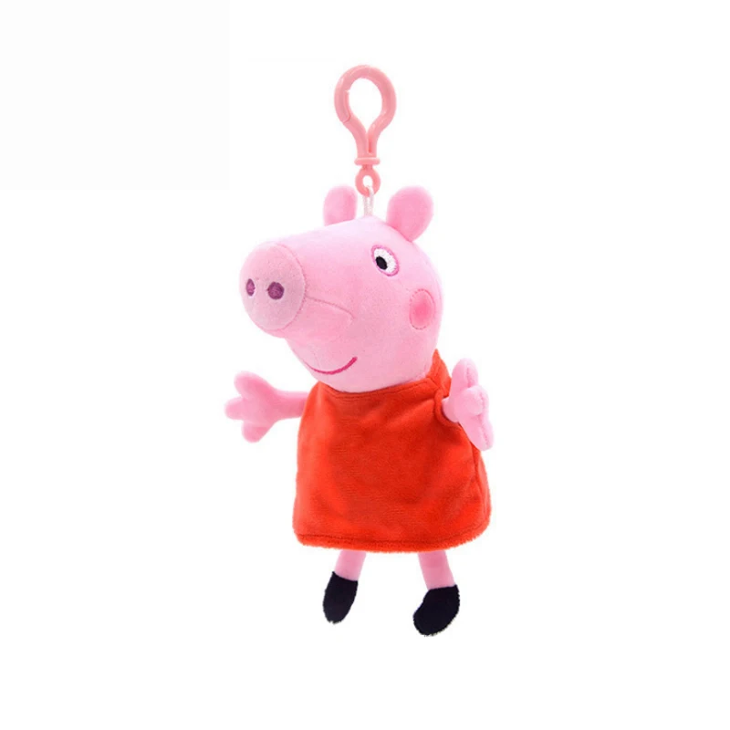 Pluszowa świnia Peppa figurka z Anime 19/30cm mama tata George świnia wypchane zabawki lalki dekoracje na przyjęcie dla dzieci prezenty świąteczne