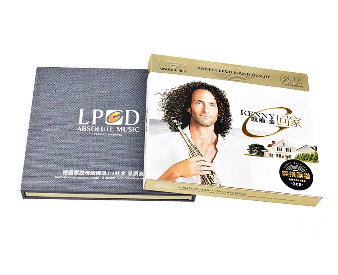 Kenny G American Saxophonist Musician Classic Music Songs 3 CD Box Set Orchestral Saxophone Pure Music LPCD Disc