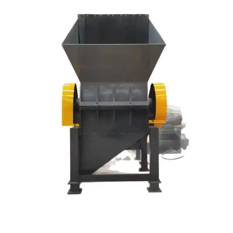 Bucket Bottle Plastic Box Flat Knife Type Shredder Granulator Scrap Crusher Injection Molding Machine