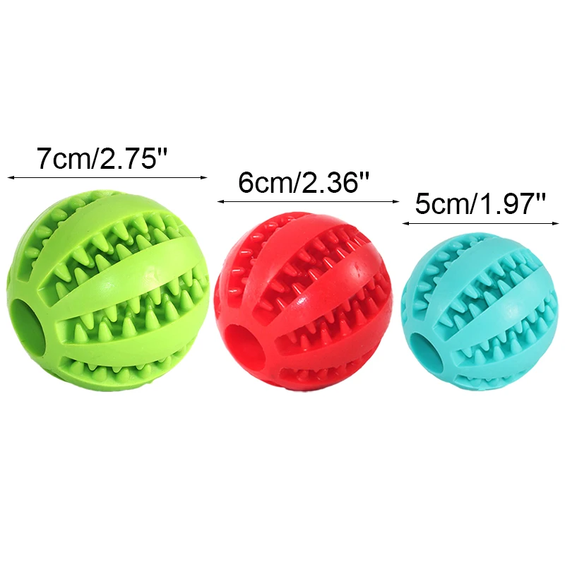 Hond Speelgoed Extra Tough Rubberen Bal Speelgoed Grappige Interactieve Elasticiteit Bal Hond Kauwen Speelgoed Voor Hond Gebitsreiniging bal Van Voedsel