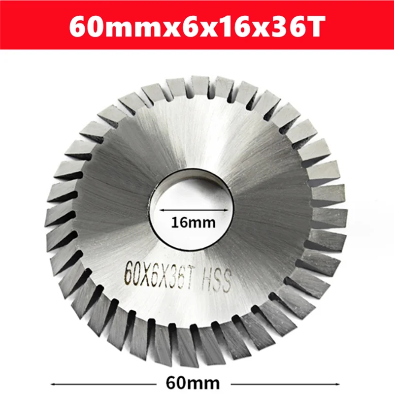 BYBS-36 Teeth Diamete 60Mm Key Machine Saw Blade Circular Cutting Machine High Speed Steel