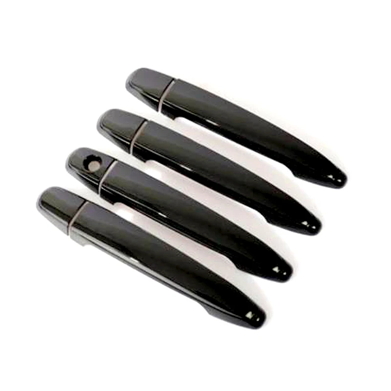 Car Front Rear Left Right Door Handle Cover Trim Kit Glossy Black Fit for Lexus GX470 SUV 2009 2008 2007 2006 2005 2004 2003
