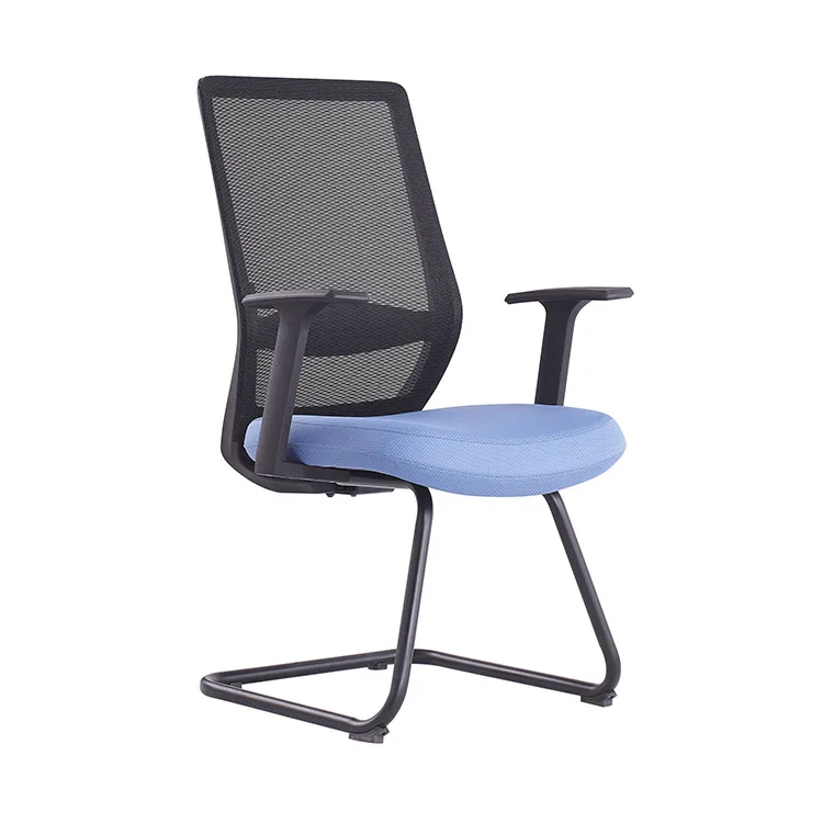 Bureaustoel Boog Conferentiepersoneel Computer Net Stoel Onderhandeling Vaste voorkant