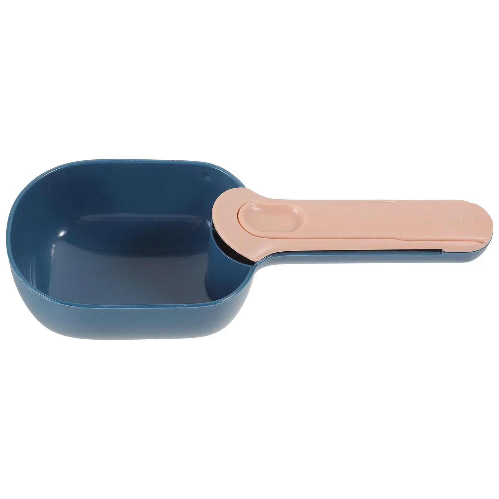 الحيوانات الأليفة الغذاء ملعقة البلاستيك القط الكلب تغذية مغرفة قابلة لإعادة الاستخدام أداة قياس صغيرة دائم مقبض نونسليب تصميم الرطب الجاف الغذاء مستلزمات الحيوانات الأليفة