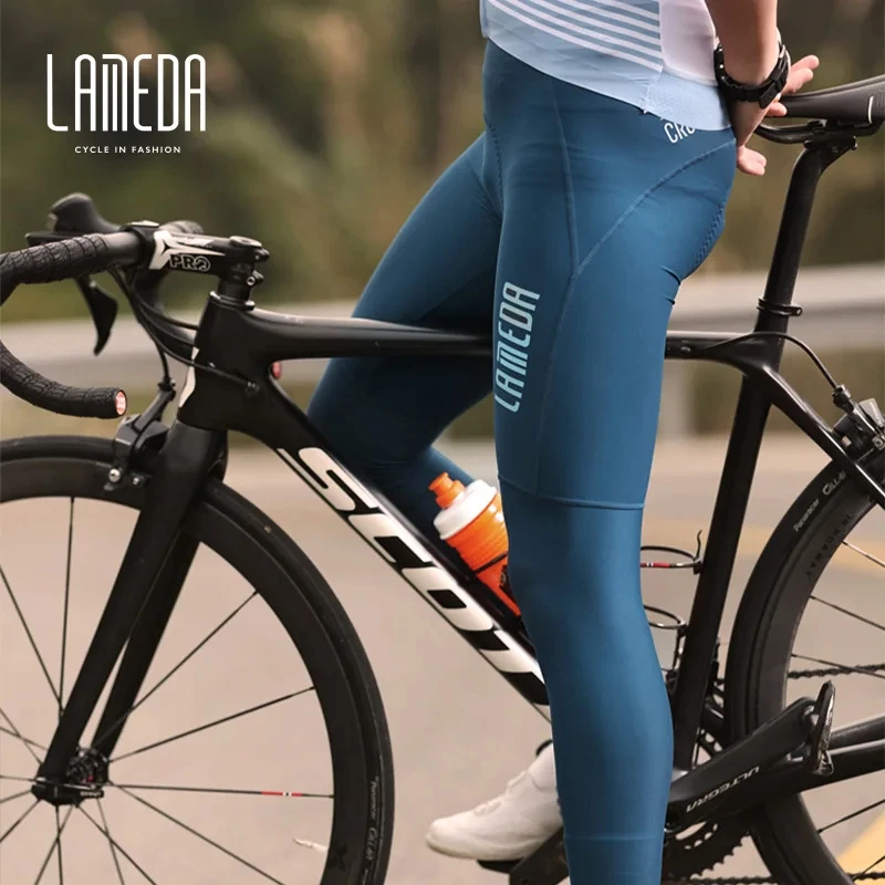 

Lameda Cycling Pants Man High Elasticity Men's Pants Windproof Long Bicycle Pants Breathable Comfortable Cycling Clothes For Men