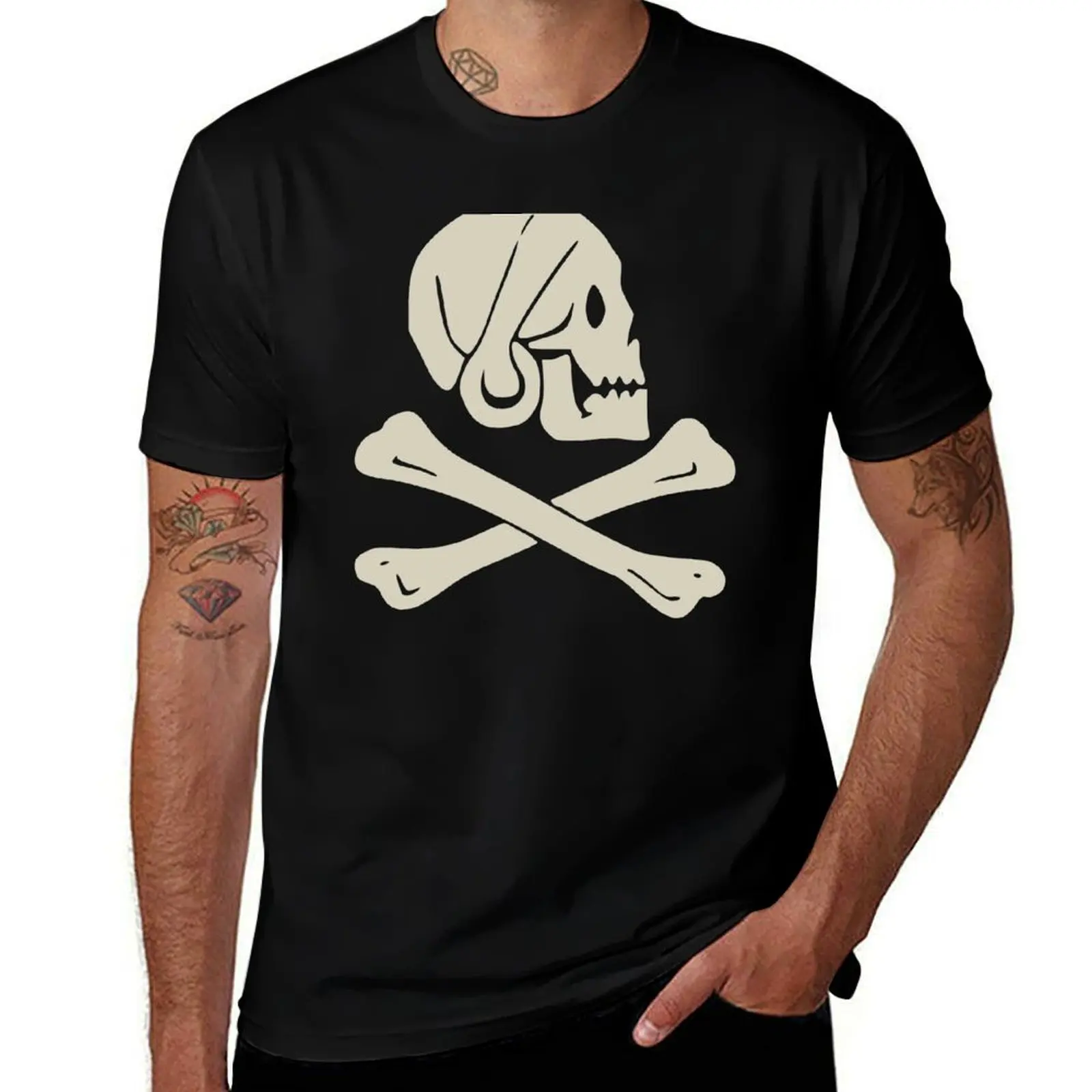 Pirate : Henry Every (Avery) T-Shirt t shirts for man pack cotton T-Shirt