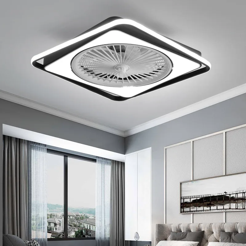 Led bedroom ceiling lamp ceiling fan lamp bedroom lamp simple household lamp various shapes continuous dimming color