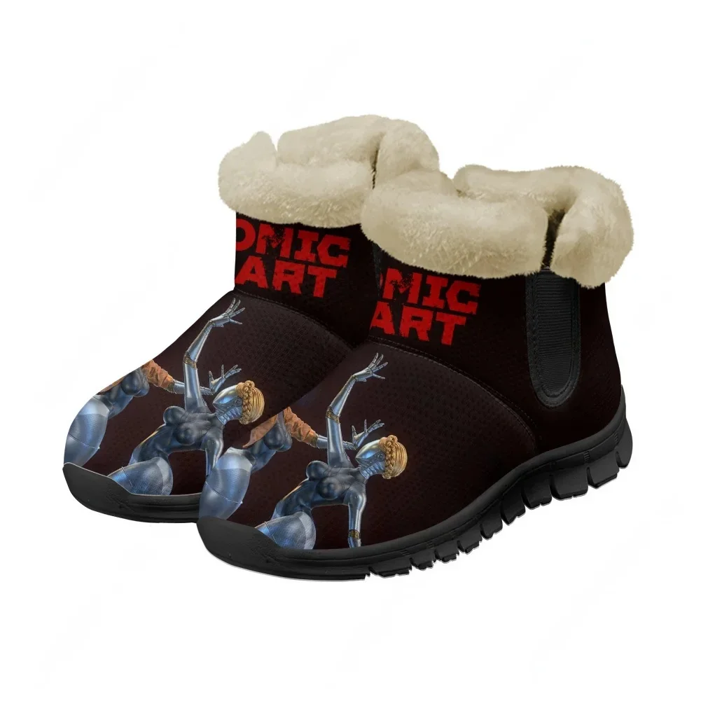 

Зимние ботинки Atomic Heart для мужчин, женщин и подростков, сохраняющие тепло, высококачественные, повседневные, легкие, спортивные, на заказ, для пар