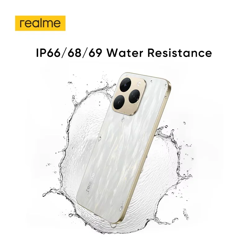 [العرض الأول في العالم] هاتف ذكي Realme 15T 5G بطارية 7000 مللي أمبير في الساعة شحن 60 وات كاميرات أمامية وخلفية 50 ميجابكسل شاشة AMOLED مقاس 6.57 بوصة 4000nit NFC