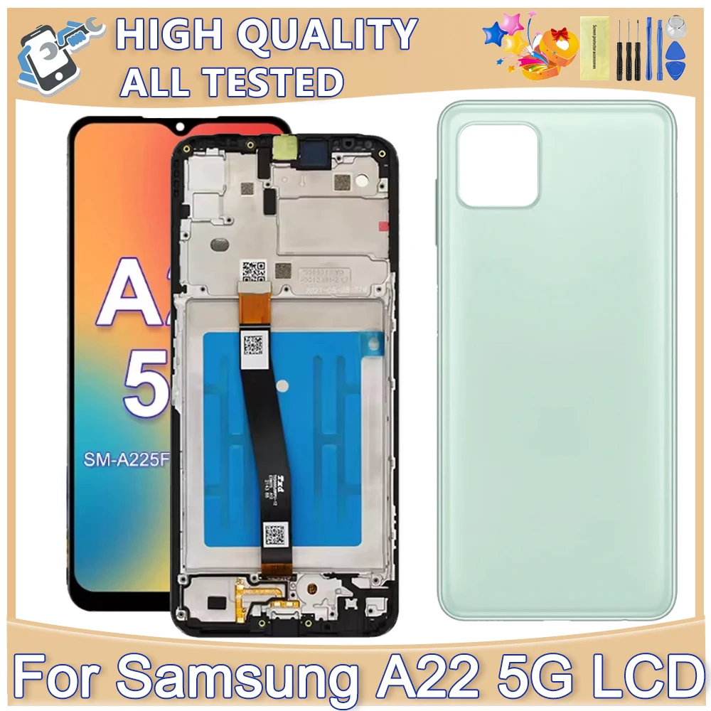 

6.6'' AMOLED For Samsung A22 5G LCD Display Touch Screen Digitizer Assembly For Samsung A226 A226B SM-A226B/DSN LCD Display