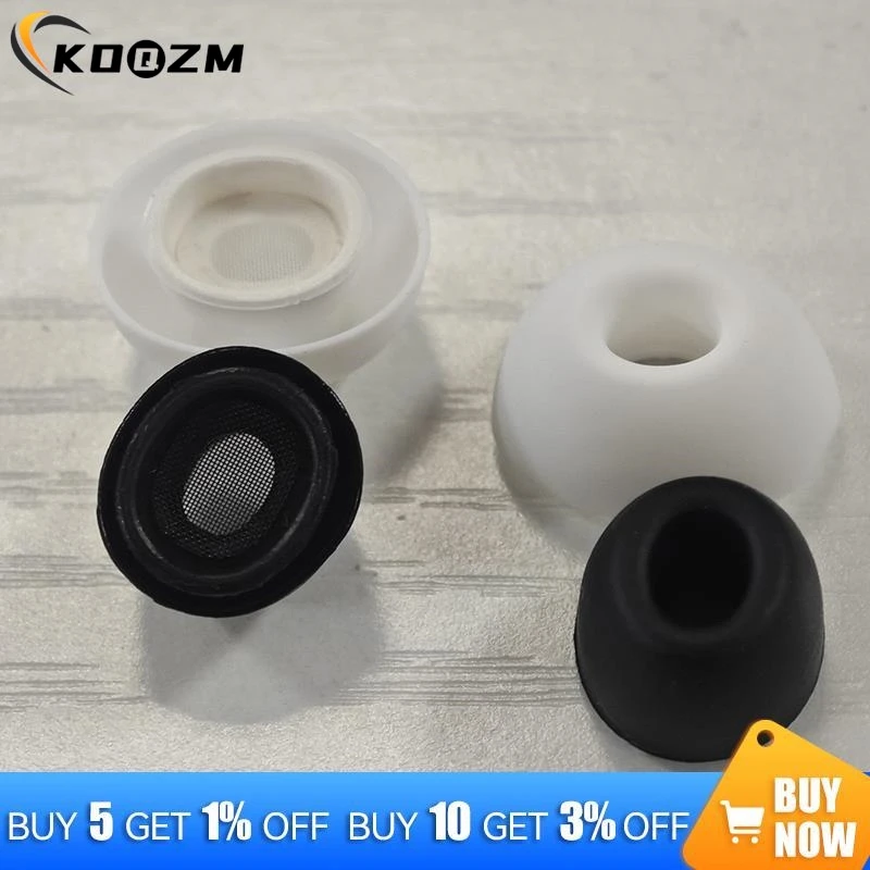 2 Pairs For Airpods Pro 1/2 Generation Ear Tips Liquid Silicone Ear Plug Buds Soundproof Earphone Earplugs For IP Air Pods Pro