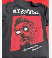 Reimpresión Merch My Chemical Romance The Black Parade Tour 2025 Mikey Way camiseta