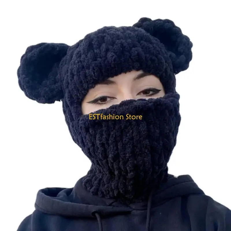 y5gc-pasamontanas-con-orejas-oso-gorro-con-orejas-oso-bufanda-gorro-con-capucha-divertido-pasamontanas-halloween