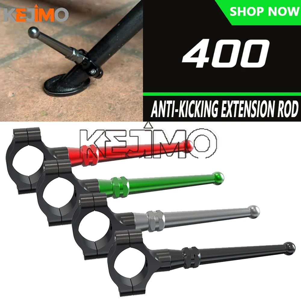 

FOR Kawasaki Ninja400 Z400 19-23mm in Diameter 2020-2023 2024 Motorcycle Anti-kicking Extension Rod for Refitting Temple Stand