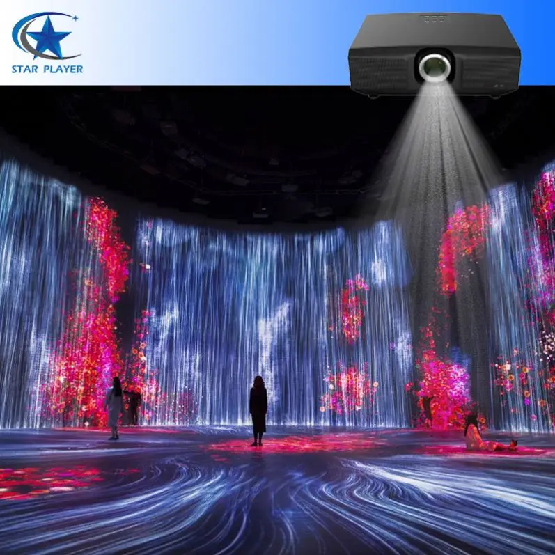 STAR PLAYER SPIM-01 New 12D Immersive Dynamic Cinema Indoor Playground's Flying Flight Simulator Naked Eye 5D 9D LED Screen