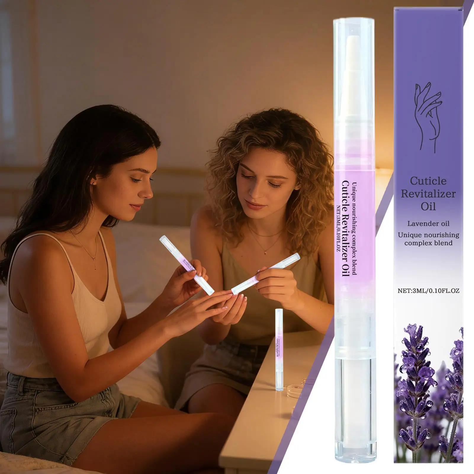 Nagelolie Pen Hydraterende Voedende Versterker Revitaliserende Nagelgroei Pen voor Droge Beschadigde Dunne Vingernagel Handen Voeten