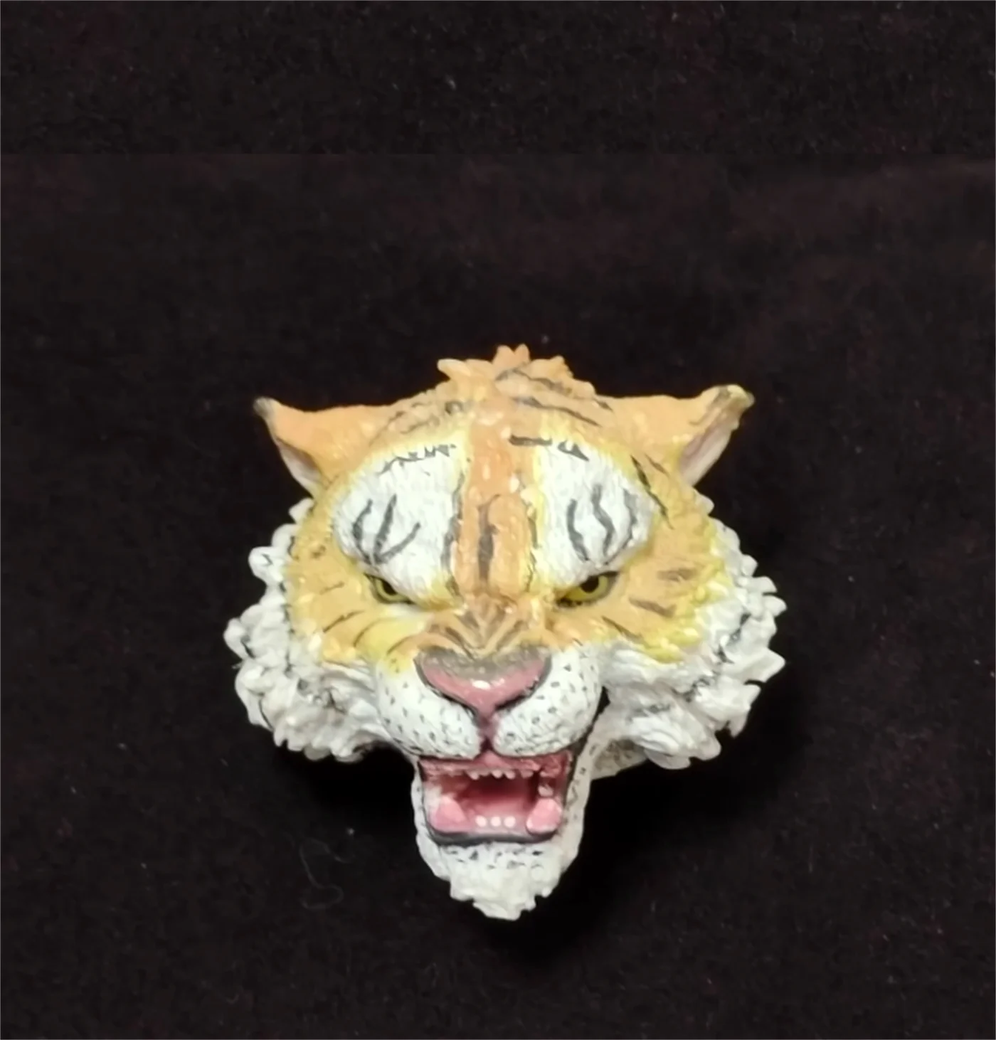 Tiger Pet DOll, Animal enfadado, soldado, cabeza masculina tallada para MODELO DE figura de acción de 12 pulgadas