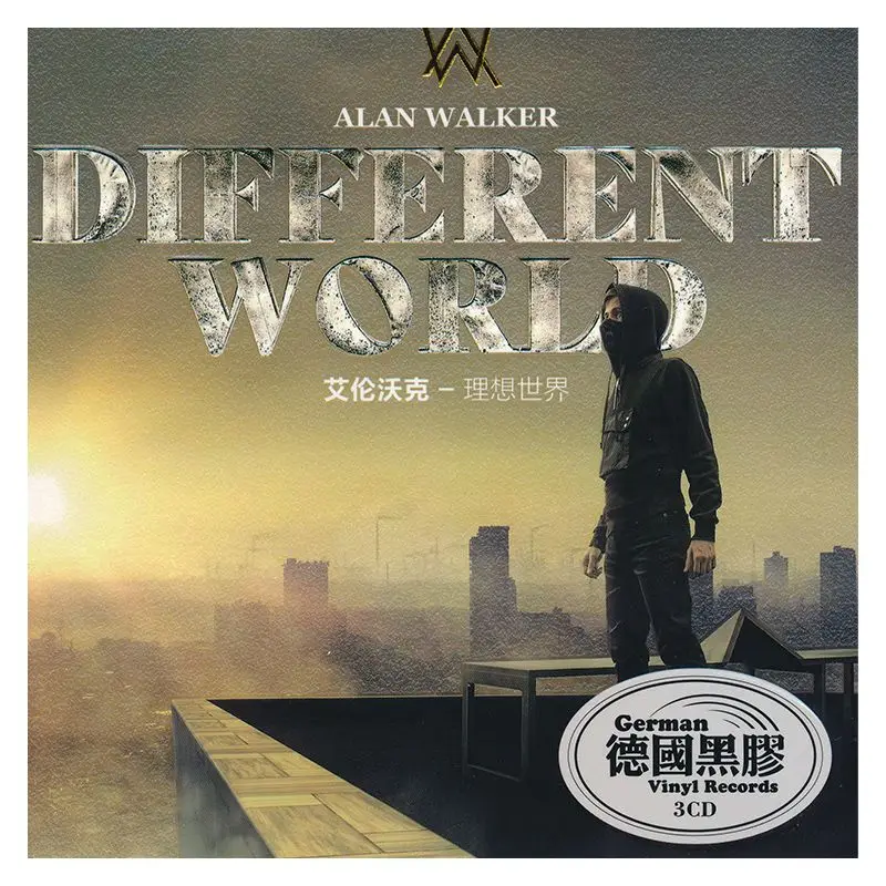 Alan Walker - Ideal World Música europea y americana Disco de vinilo Hi-Fi sin pérdidas + Discos de CD para automóvil para colección de fans y escucha