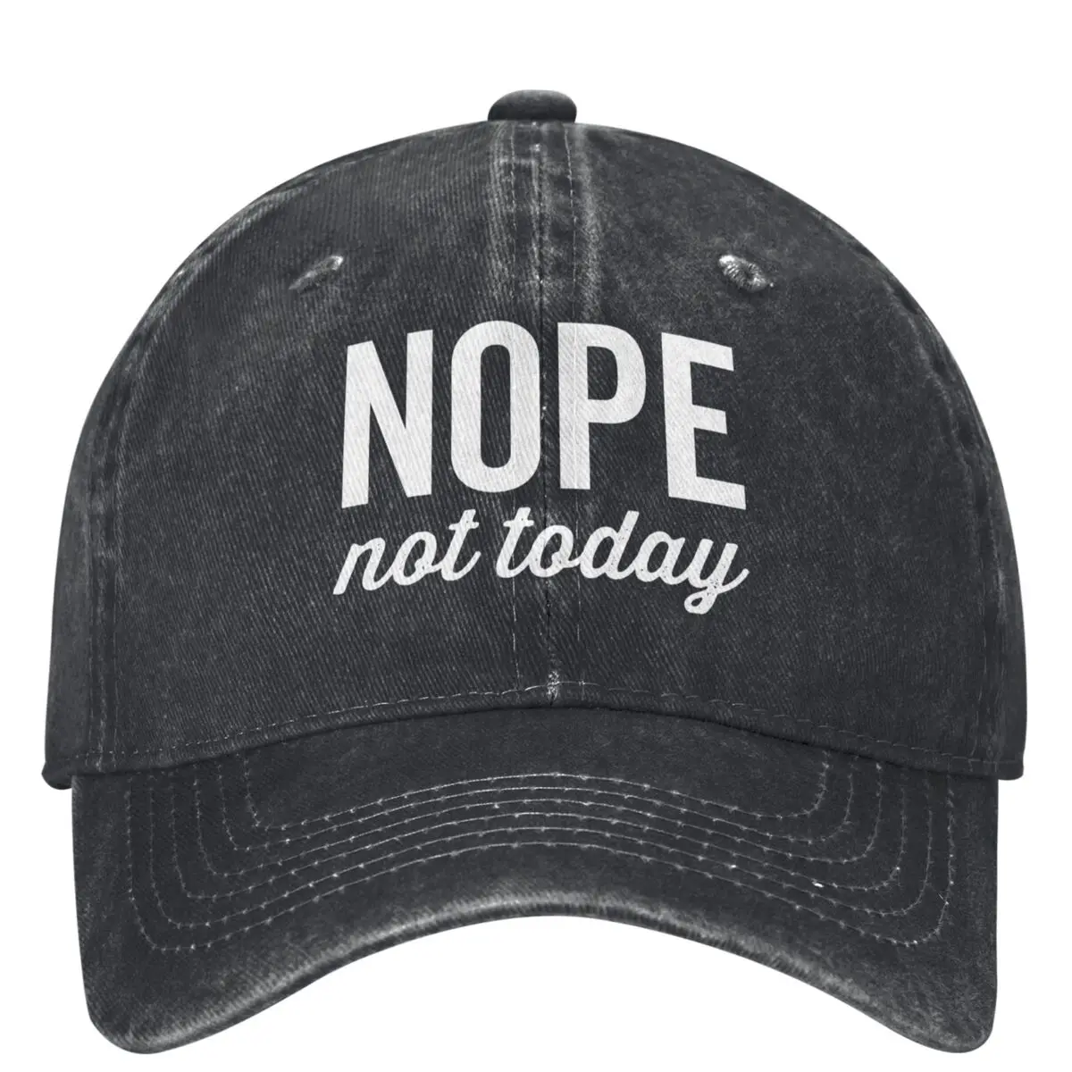 

Бейсболка Nope Not Today y2k с забавными надписями, забавная мужская Кепка-тракер унисекс, Солнцезащитная спортивная бейсболка для улицы, подарок