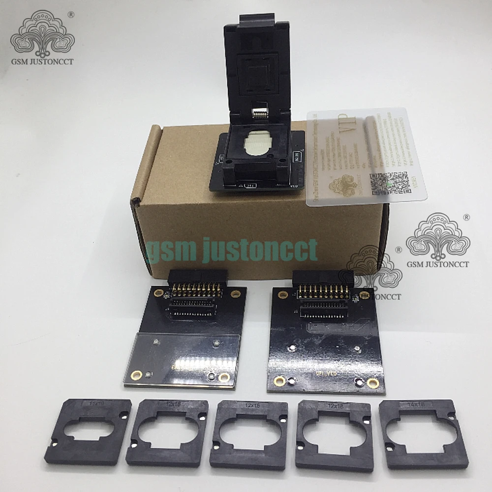 2024 NEW Emmc 6 IN 1 (221.254.162.186.153.169) Socket For Z3x Easy Jtag Plus / UfI Box