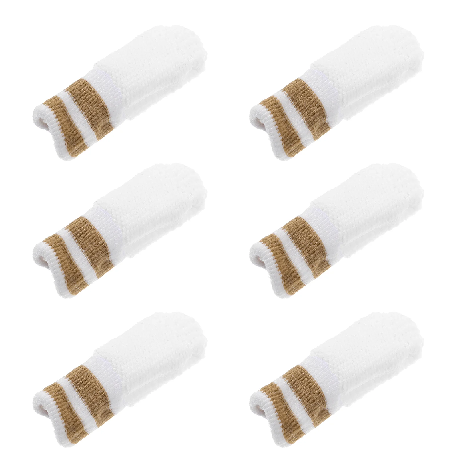 6 Pcs Pet Cleaning Finger Cots Toothbrush for Dogs The Puppy Nylon Wipes Kitten Doggy