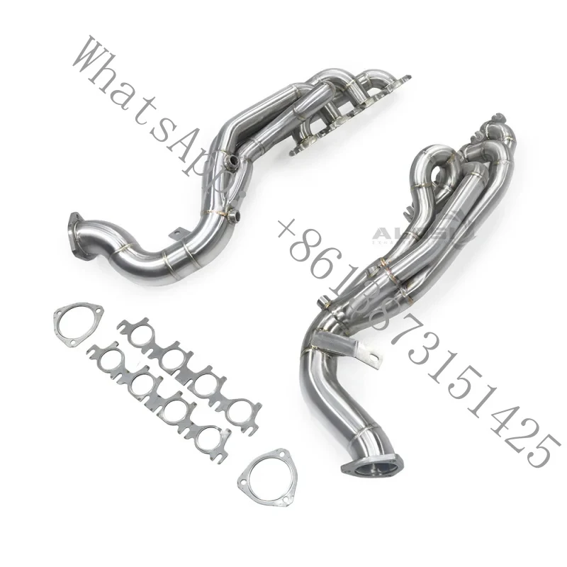 High Performance Exhaust Manifold RS4 B8 4.2L 2007-2013 with Insulating Layer & Performance Exhaust Pipe