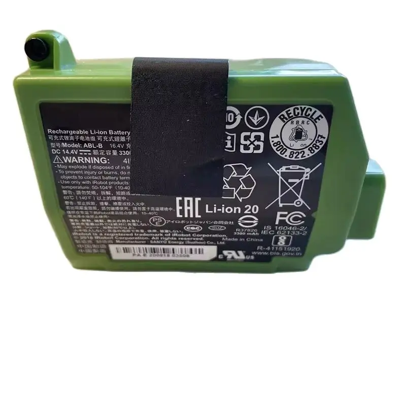 IROBOT S9 S9+ 9150 9550 ABL-B 14.4V 3300mAh Cover Robot Lithium Battery Pack