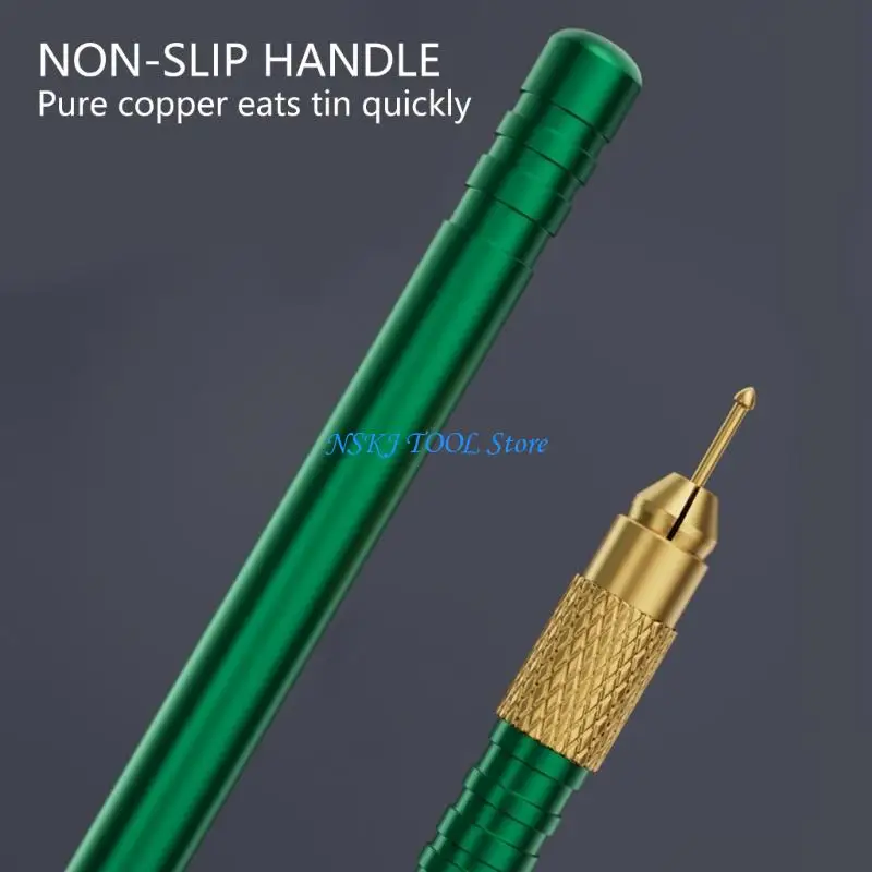 Aiguille traînée en étain résistante à Corrosion, poignée ergonomique L8RC pour des tâches travail détaillées