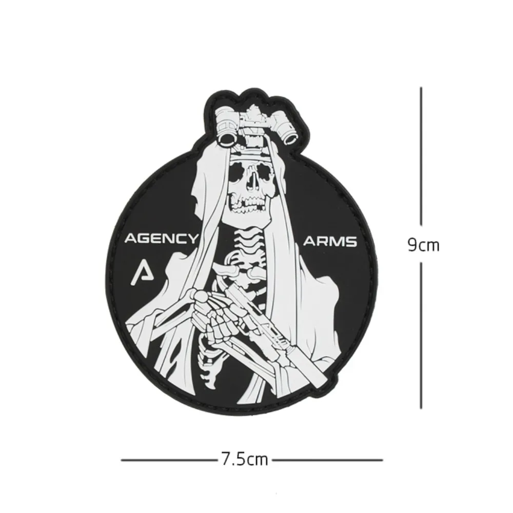 Call of Duty Ghost Mask Patches for Clothes Skull Embroidered Stickers Military Tactical Badge DIY Punk Patch Applique