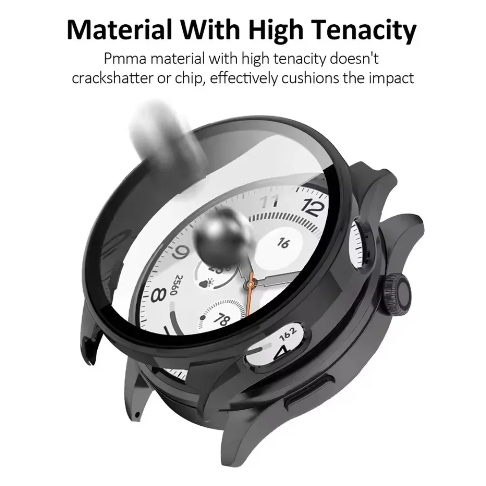 HD Shell membrane integrated Case For Xiaomi Watch 5 protective shell PC scratch-proof bump-proof Accessories For Xiaomi Watch 5