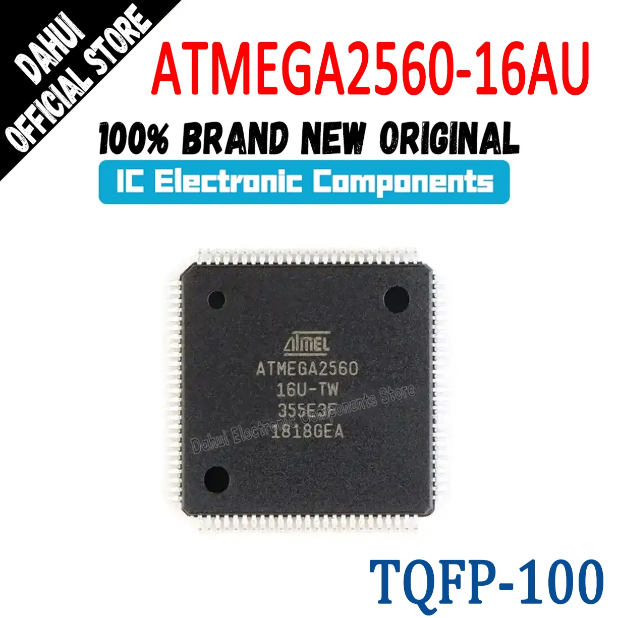 

ATMEGA2560-16AU MEGA2560-16AU ATMEGA2560-16 ATMEGA2560 ATMEGA MEGA IC MCU Chip 8BIT 256KB FLASH TQFP-100 Brand New Origin