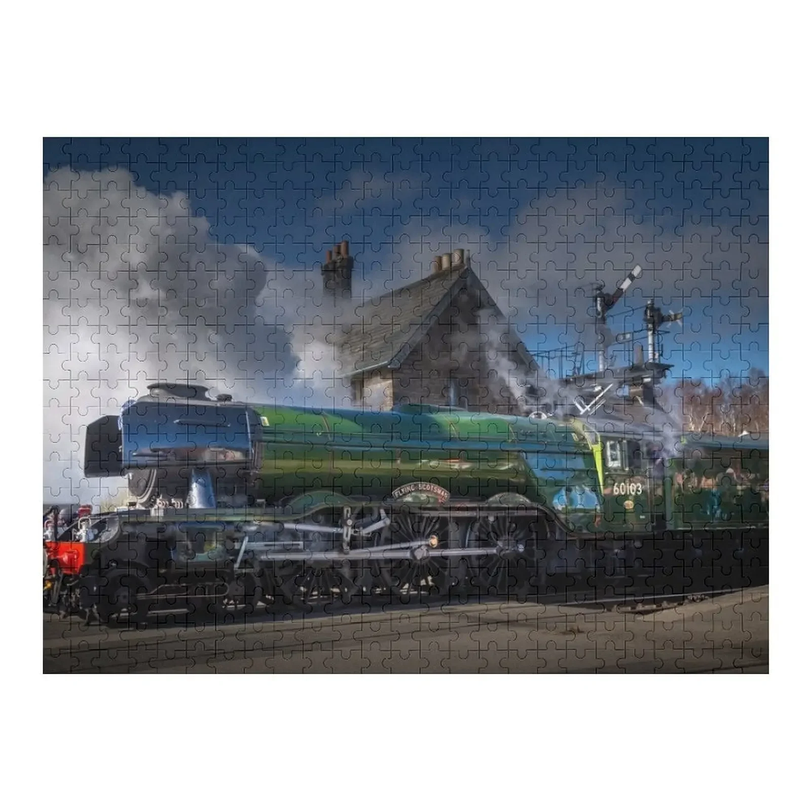 

Пазл «Летающий шотсон» Детская деревянная игра для детей с персонализированным фотопазлом