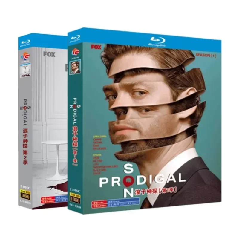 

BD Blu-ray Disc Prodigal Son Seasons 1–2 US TV Series 1080p Box Set with Chinese and English Subtitles