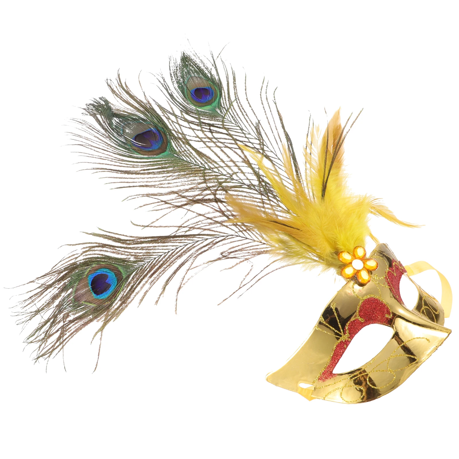 

Christmas Plastic Mask Christmas Mask Fun Mask Peacock Mask kids Peacock mask peafowl mask