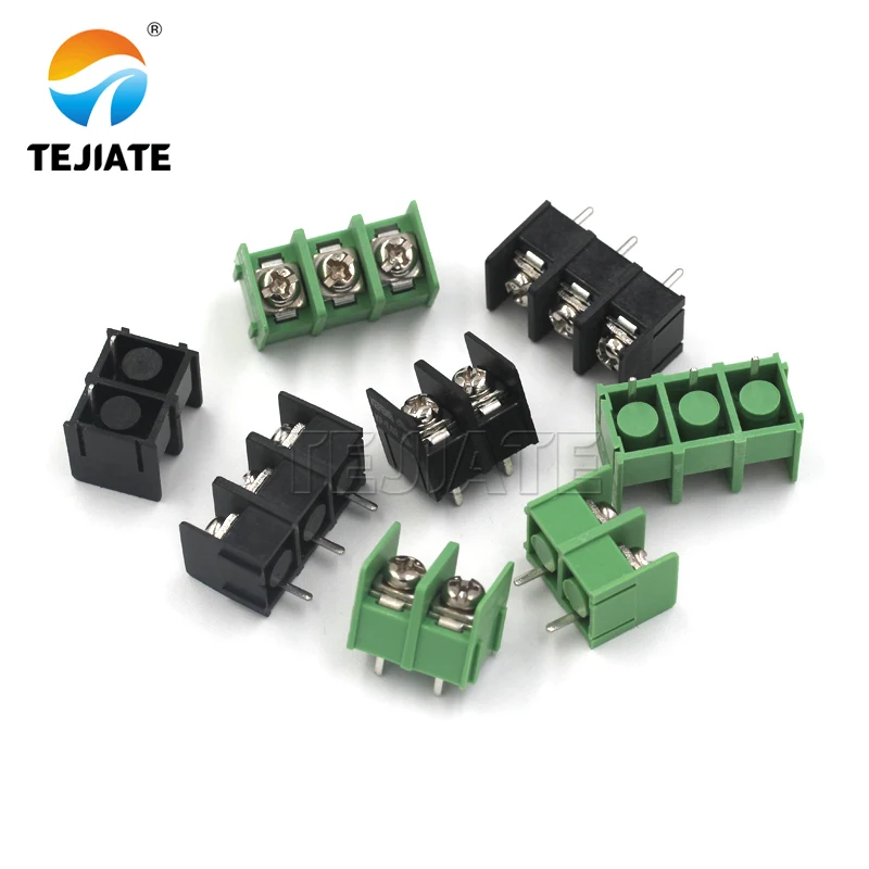 KF7.62-2P3P4P terminal block PCB terminal connector 7.62MM can be spliced ​​green / black