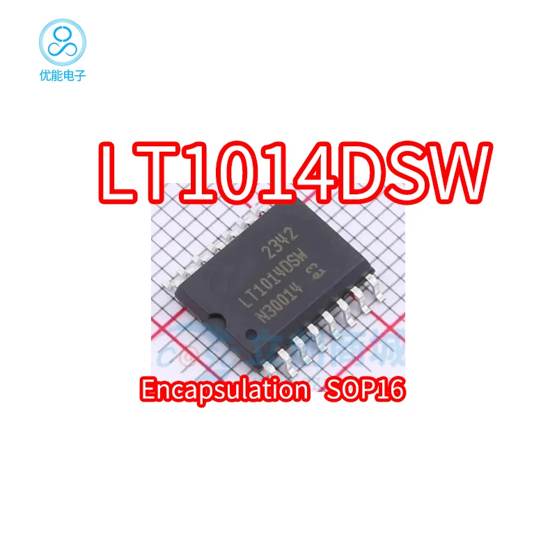 LT1014DSW package SOP16 four channel precision operational amplifier chip LT1014DSW