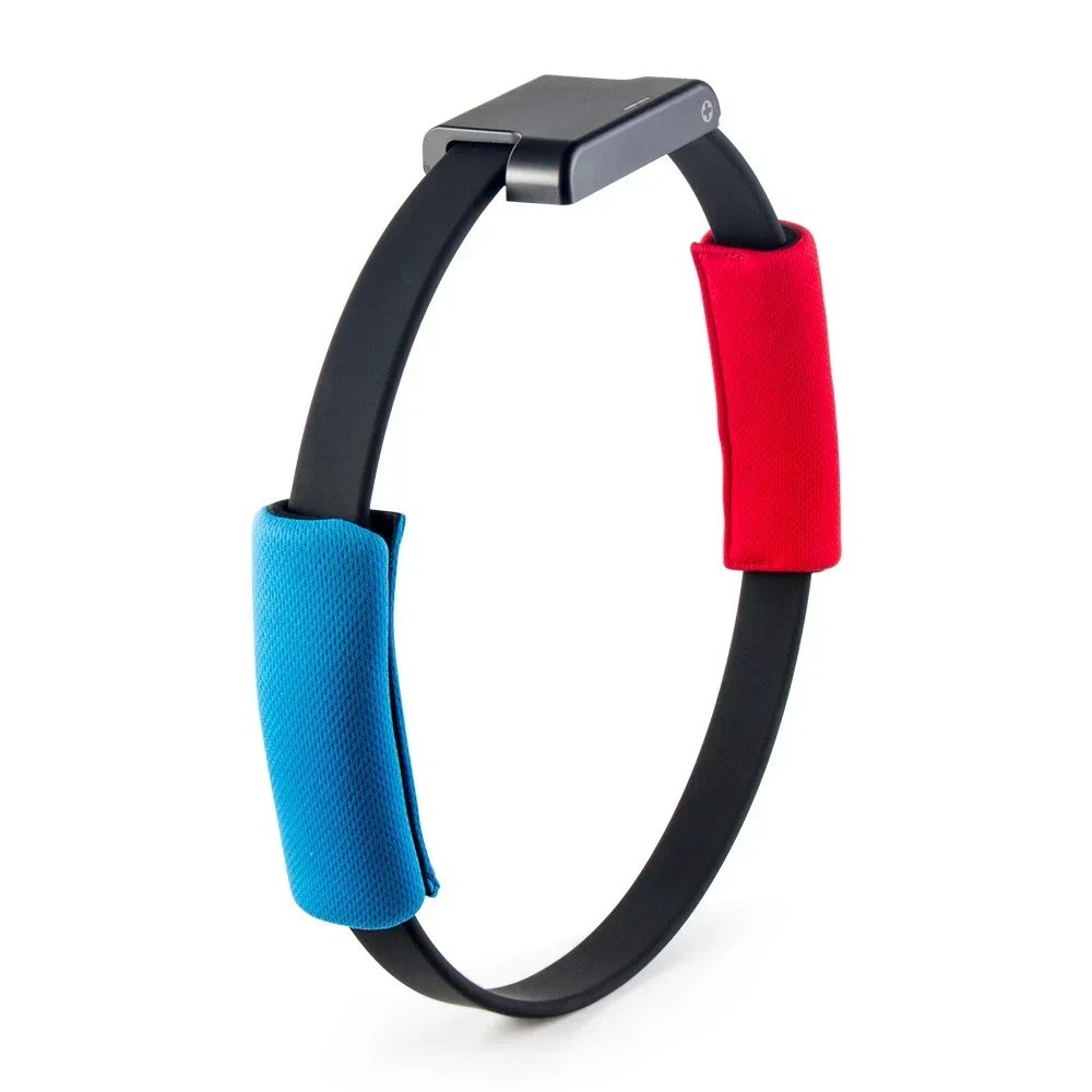 Nueva correa elástica ajustable para pierna, banda deportiva de 60cm, empuñaduras de anillo para pierna para Nintendo Switch Joy Ring Fit, juego de aventura
