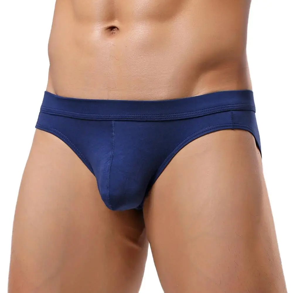 YUYANG-ropa interior Modal supersuave para hombre, calzoncillos sexys de tiro bajo, cómodos