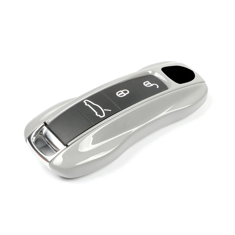 Funda para llave para Porsche 911 Panamera Cayenne Macan Boxster Cayman Control remoto Fob Cover-M53K