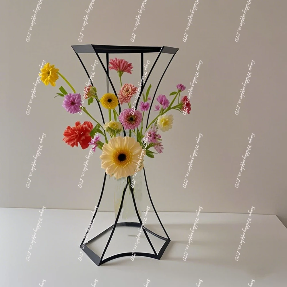 10pcs ) 80cm/90cm/100cm Metal Flower rack, Wedding Center pieces, Event Flowers vase, Road Lead table, Home Party Decoration