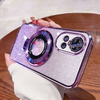 Reno10pro Luxury Glitter Plating Holder Silicone Case For Oppo Reno 10 11 12 Reno10 Pro 10pro Shockproof Protect Stand Cover