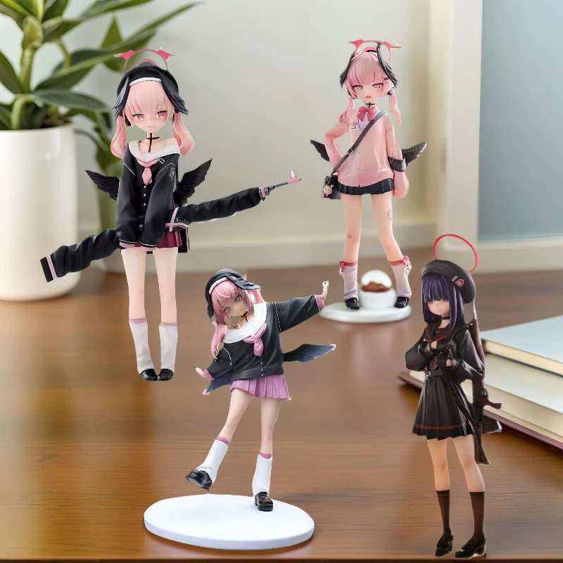 

Anime Sorasaki Hina Shimoe Koharu Figurine Blue Archive Action Figure Model Statue PVC Decoration Collection Birthday Toys Gifts