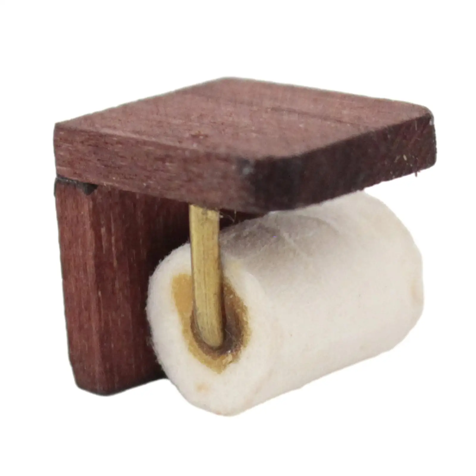 1:12 poppenhuis toiletpapier standaard miniatuur ambacht voor scène decor