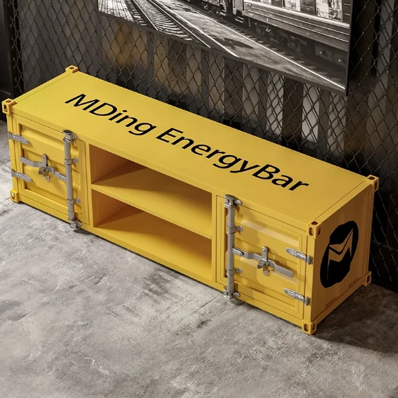 Industrial Style TV Cabinet - Factory Custom-made Container Iron Art Storage Cabinet - Recessed Cabinet - Retro Style