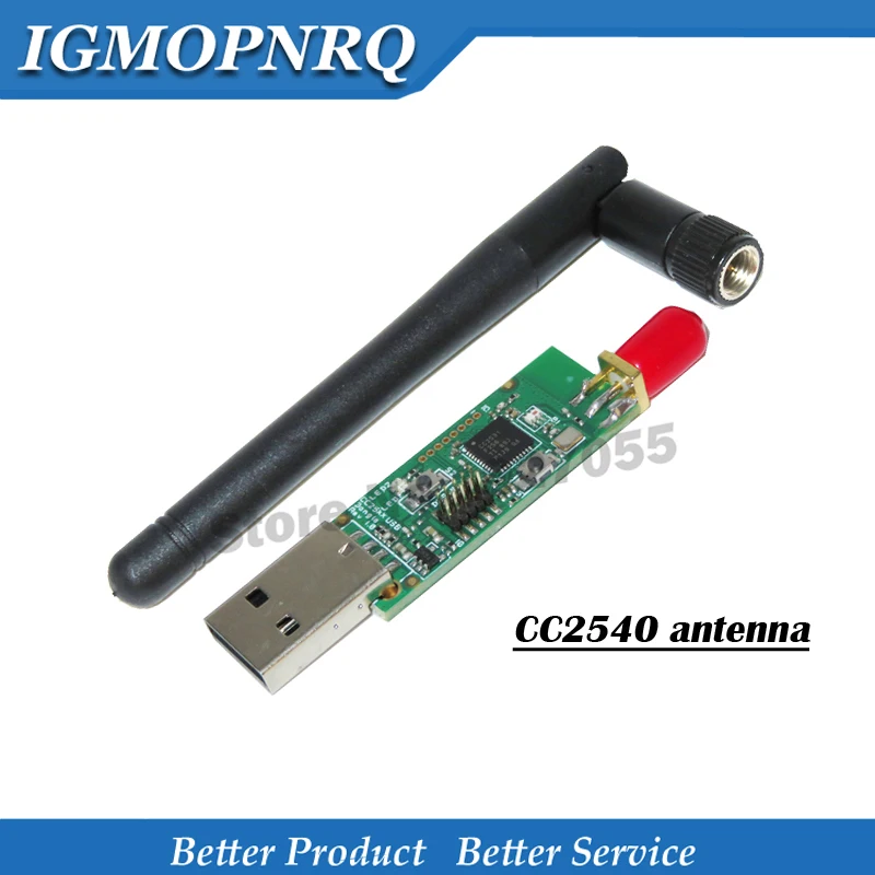 Wireless Zigbee CC2531 CC2540 Sniffer Board Packet Protocol Analyzer Module USB Interface Dongle Capture Module with antenna