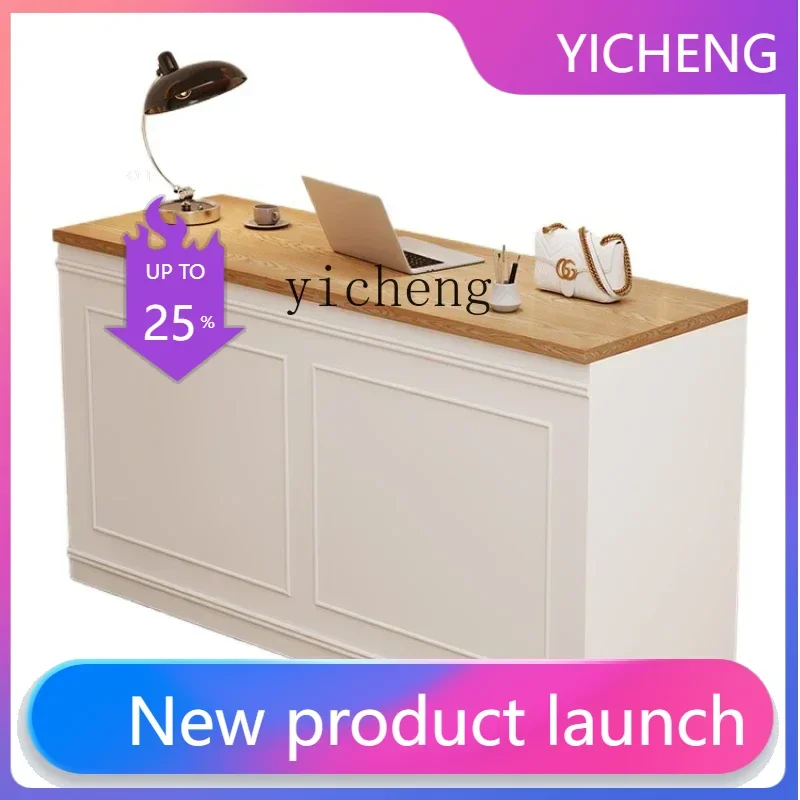 

Стойка ресепшн для магазина одежды LYY, кассовый прилавок, стойка для салона красоты, стойка для лобби отеля, стойка для ресепшн компании