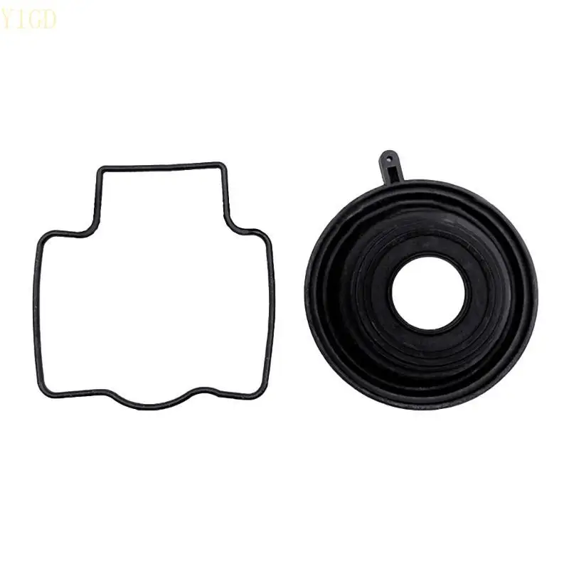 

y1gd Carburetor Repair Vacuum Diaphragm Set Rubber & Metal fits for Zxr250 Zxr400