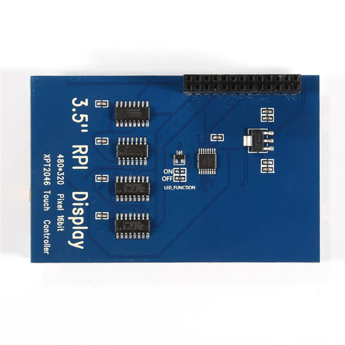 Tela sensível ao toque de 3,5 polegadas para Raspberry Pi Geração 4B Zero2W