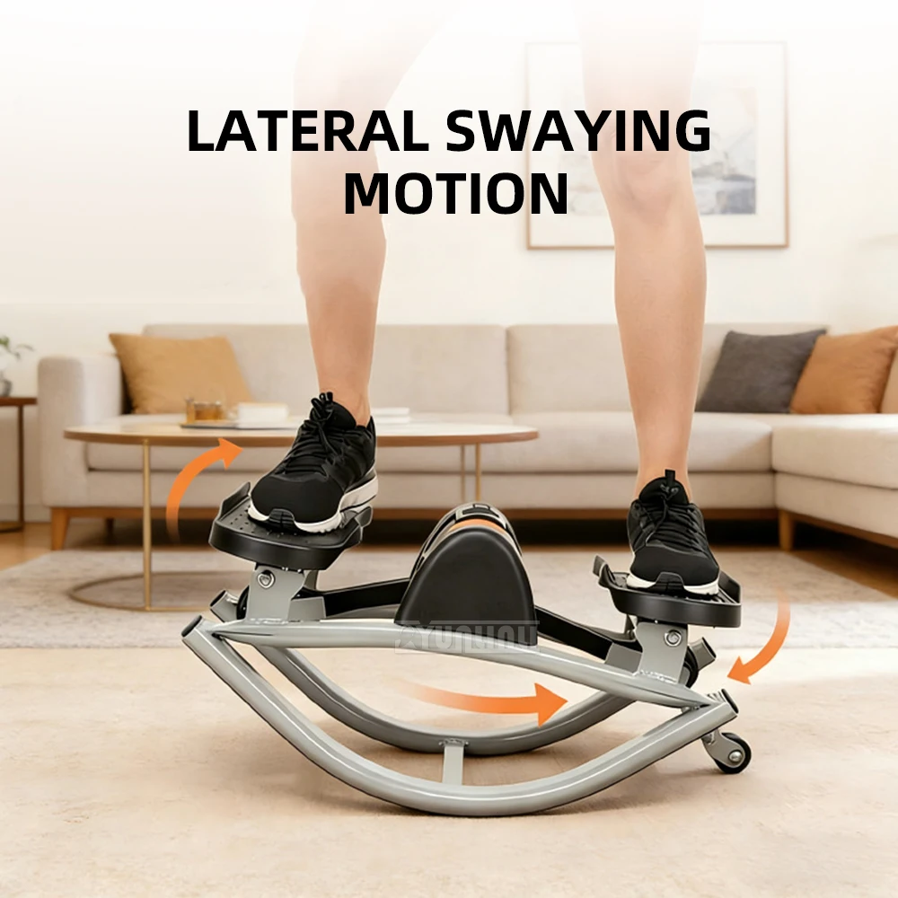  Compact Stationary Leg-Slimming Stepper. Home-Use Korean-Style U-Shaped Stepper, Indoor Exercise Stepper for Slimming Legs