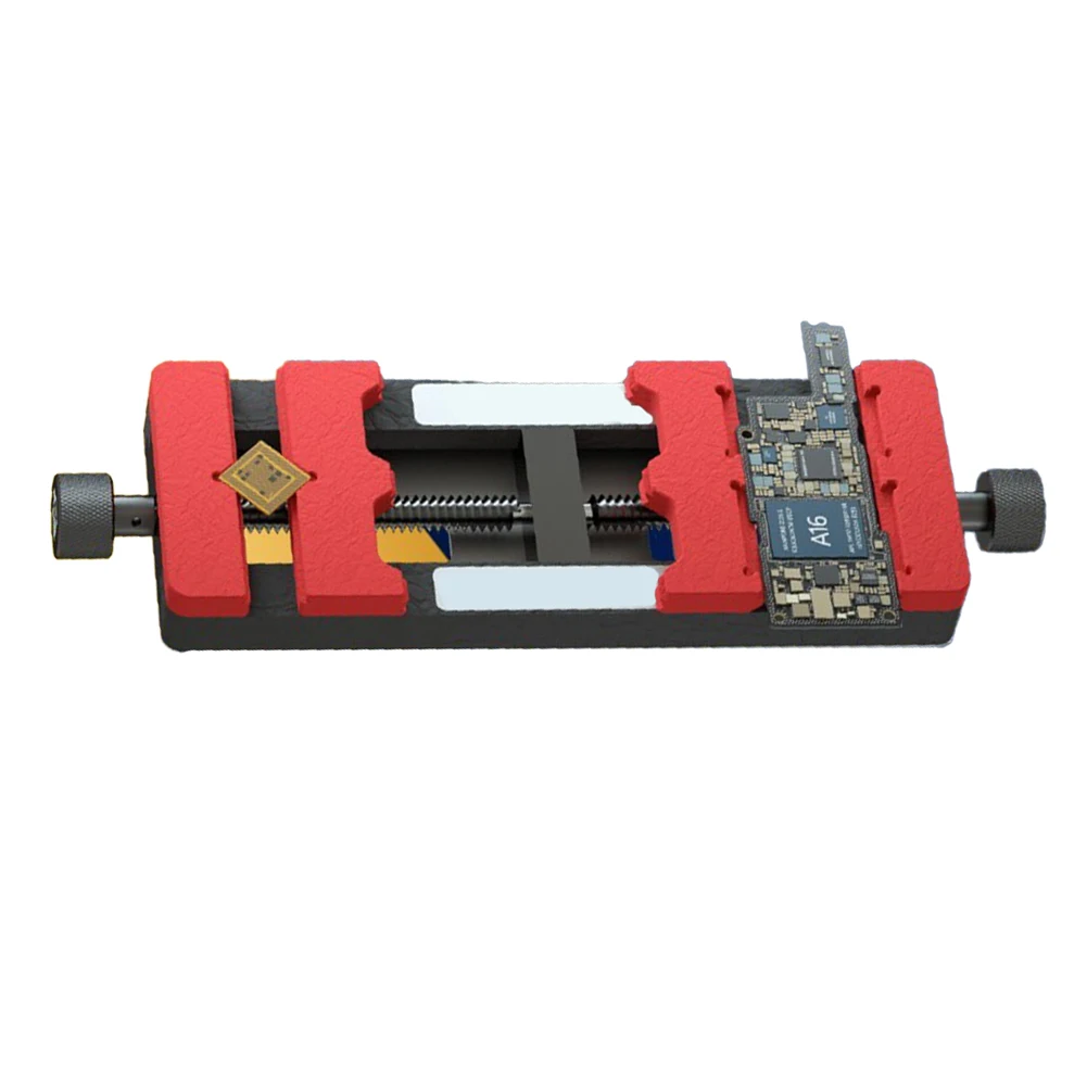 Circuit Board Fixture Board Holder Dual Axis Spiral Maintenance Position Table Dual Axis Motherboard Fixture Double Bearing